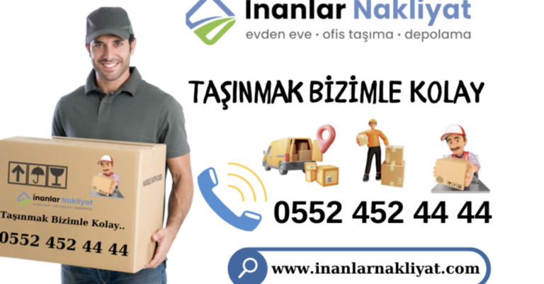 İnanlar Ofis, İş Yeri veya Ev Taşıma Hizmetleri