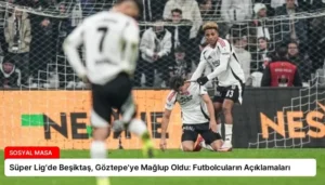 Süper Lig’de Beşiktaş, Göztepe’ye Mağlup Oldu: Futbolcuların Açıklamaları