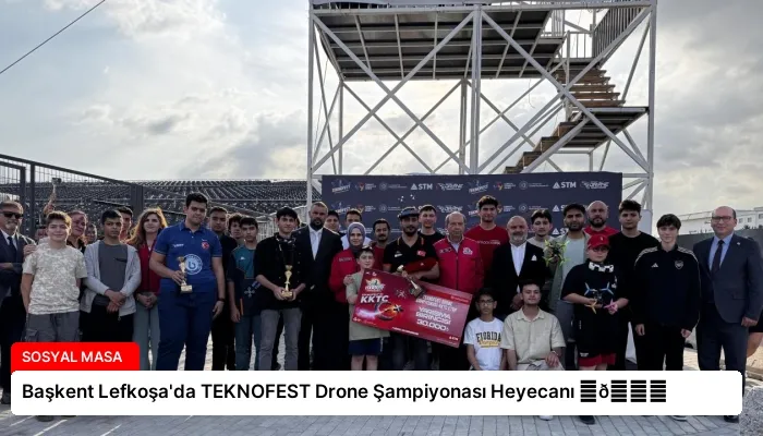 Başkent Lefkoşa’da TEKNOFEST Drone Şampiyonası Heyecanı ⏬👇