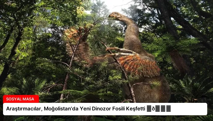Araştırmacılar, Moğolistan’da Yeni Dinozor Fosili Keşfetti ⏬👇