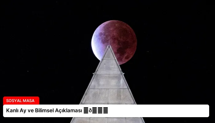 Kanlı Ay ve Bilimsel Açıklaması ⏬👇