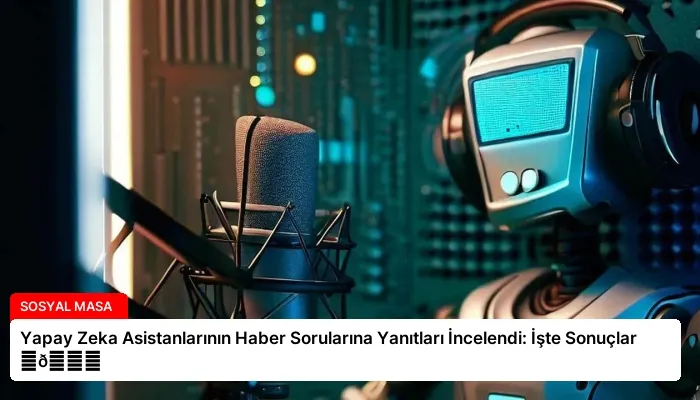 Yapay Zeka Asistanlarının Haber Sorularına Yanıtları İncelendi: İşte Sonuçlar ⏬👇