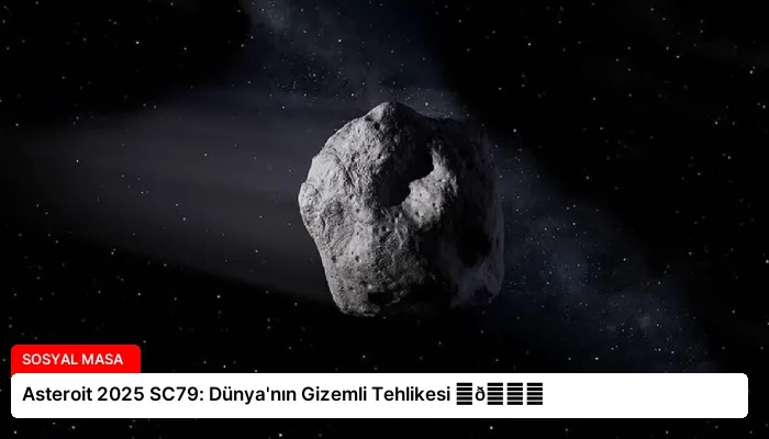 Asteroit 2025 SC79: Dünya’nın Gizemli Tehlikesi ⏬👇