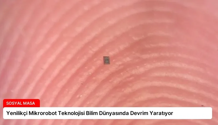 Yenilikçi Mikrorobot Teknolojisi Bilim Dünyasında Devrim Yaratıyor