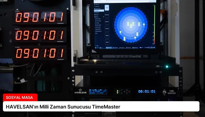 HAVELSAN’ın Milli Zaman Sunucusu TimeMaster