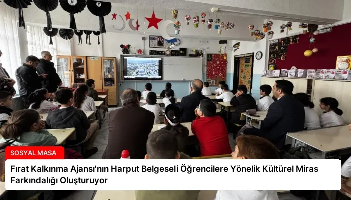 Fırat Kalkınma Ajansı’nın Harput Belgeseli Öğrencilere Yönelik Kültürel Miras Farkındalığı Oluşturuyor