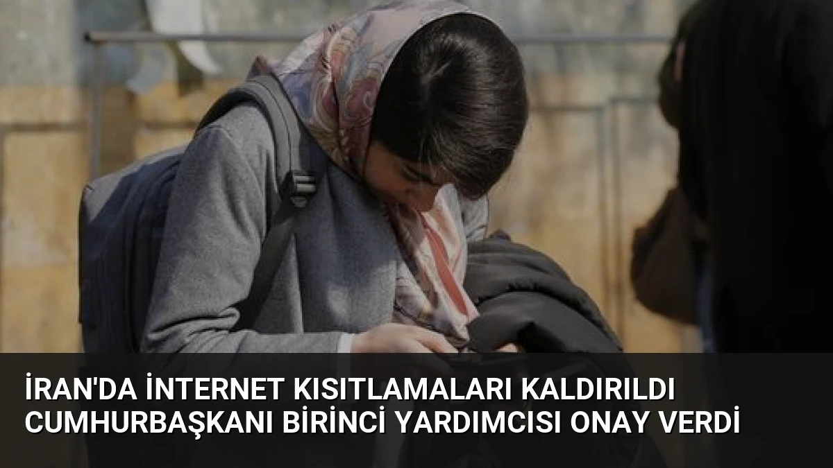 İran’da İnternet Kısıtlamaları Kaldırıldı Cumhurbaşkanı Birinci Yardımcısı Onay Verdi