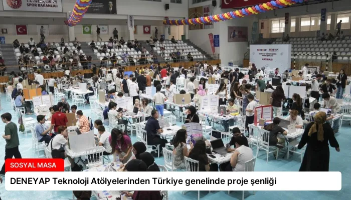 DENEYAP Teknoloji Atölyelerinden Türkiye genelinde proje şenliği