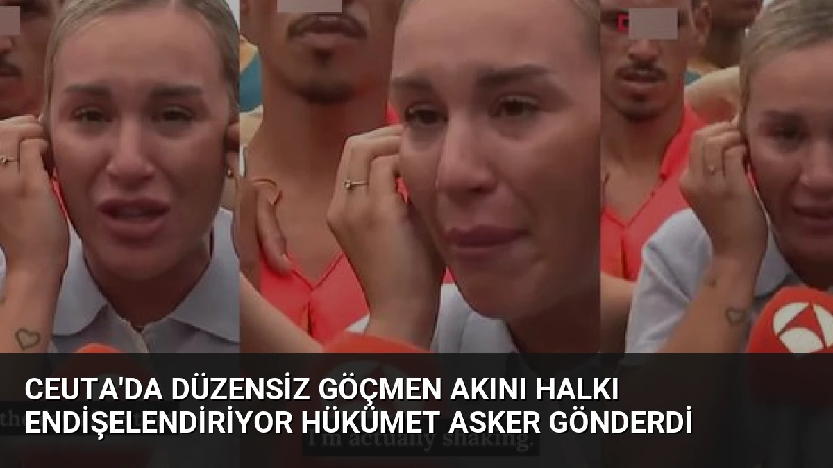 Ceuta’da Düzensiz Göçmen Akını Halkı Endişelendiriyor Hükümet Asker Gönderdi