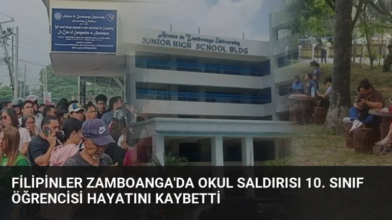 Filipinler Zamboanga’da Okul Saldırısı 10. Sınıf Öğrencisi Hayatını Kaybetti