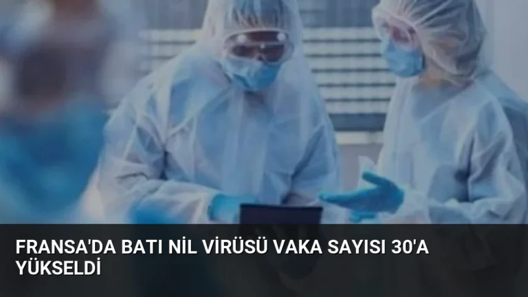 Fransa’da Batı Nil Virüsü Vaka Sayısı 30’a Yükseldi