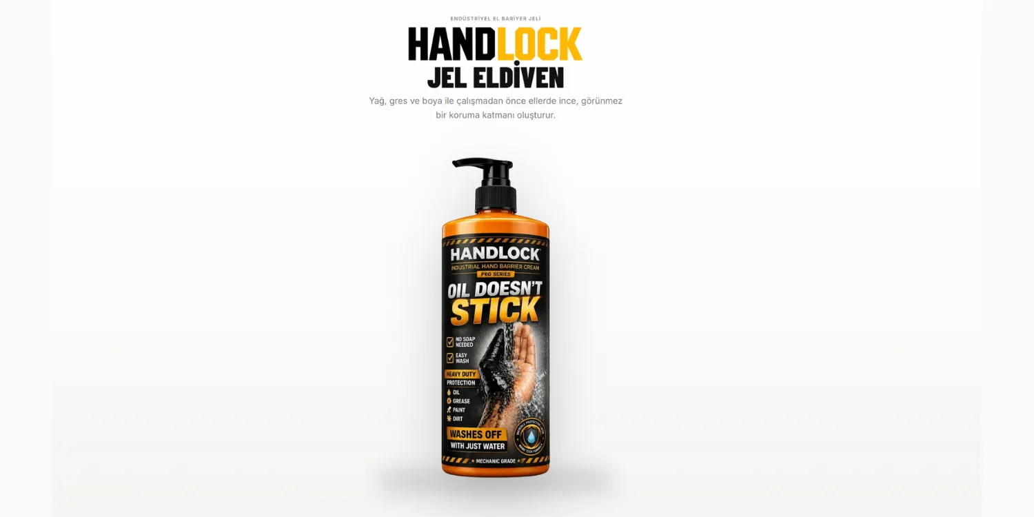HandLock ile Endüstriyel Jel Eldiveni