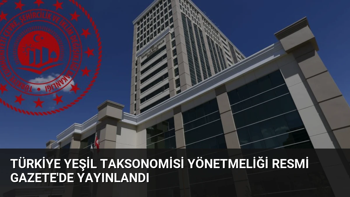 Türkiye Yeşil Taksonomisi Yönetmeliği Resmi Gazete’de Yayınlandı