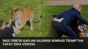 İngiltere’de Kaplan Saldırısı Sonrası Trump’tan Yapay Zeka Videosu