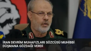 İran Devrim Muhafızları Sözcüsü Muhibbi Düşmana Gözdağı Verdi
