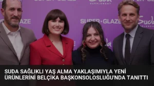 Suda Sağlıklı Yaş Alma Yaklaşımıyla Yeni Ürünlerini Belçika Başkonsolosluğu’nda Tanıttı