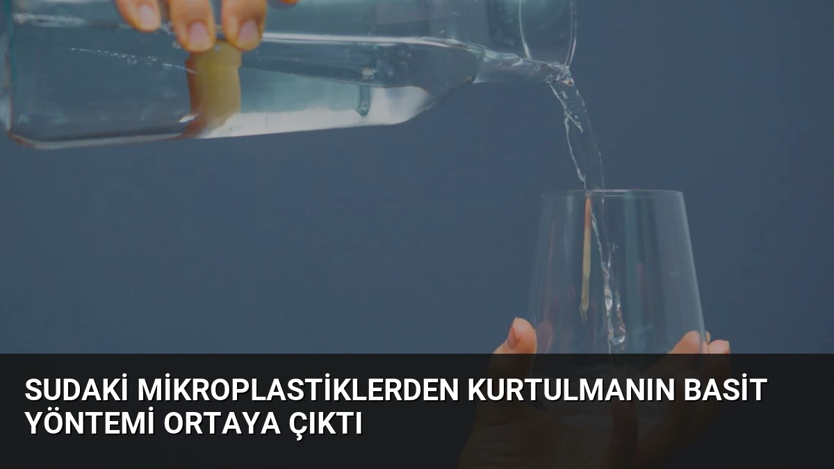Sudaki Mikroplastiklerden Kurtulmanın Basit Yöntemi Ortaya Çıktı