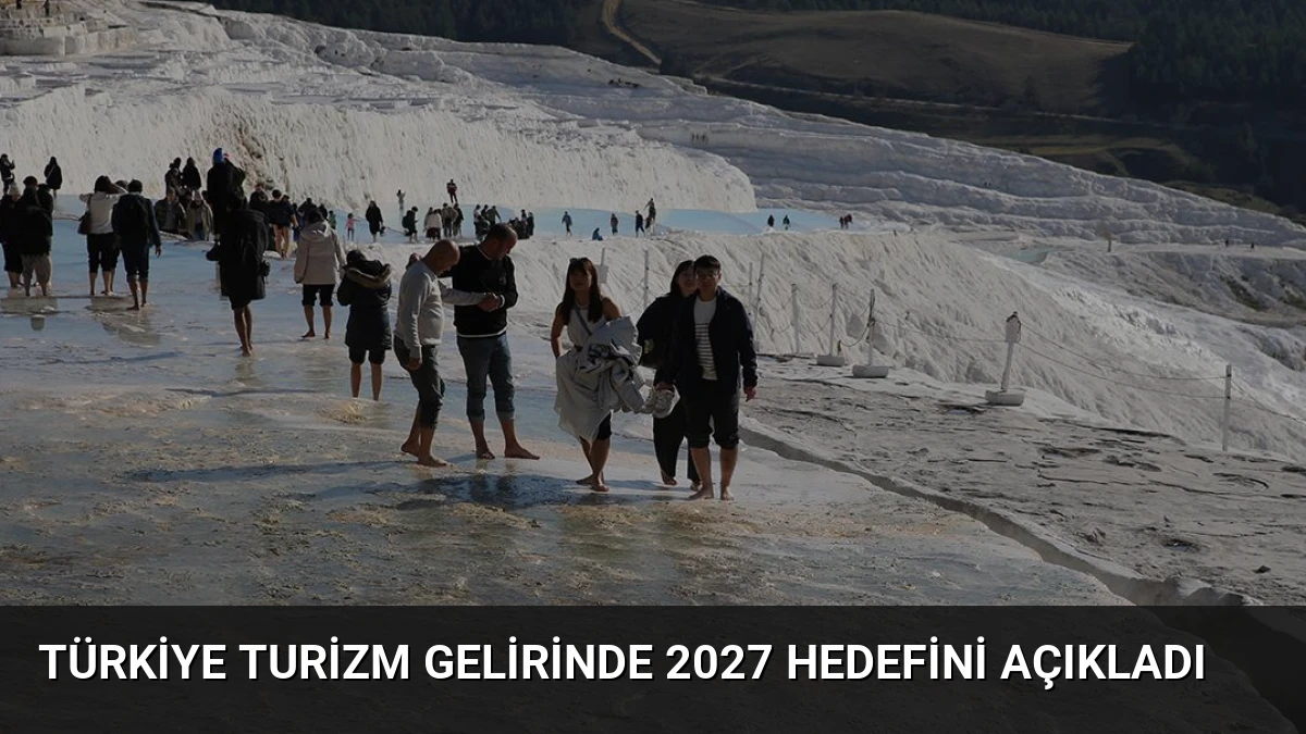 Türkiye Turizm Gelirinde 2027 Hedefini Açıkladı